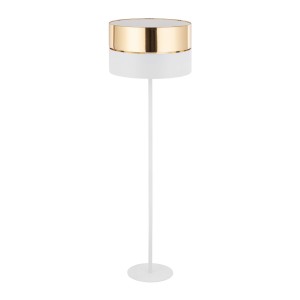HILTON WHITE/GOLD LAMPA PODŁOGOWA 1 PŁ 5074 TK Lighting