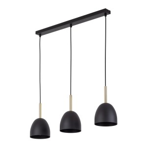 NORD BLACK LAMPA WISZĄCA 3 PŁ 4871 TK Lighting