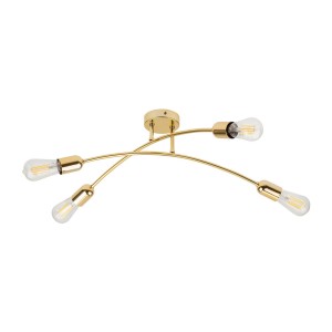 HELIX  GOLD LAMPA SUFITOWA 4 PŁ 4688 TK Lighting