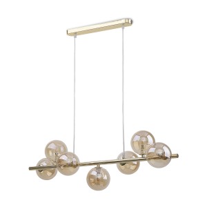 ESTERA GOLD LAMPA WISZĄCA 7 PŁ 5668 TK Lighting