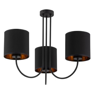 TORENS BLACK LAMPA SUFITOWA 3 PŁ 4594 TK Lighting