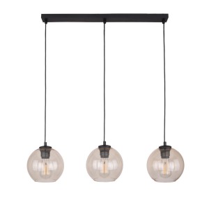 CUBUS BURSZTYN LAMPA WISZĄCA 3 PŁ LISTWA 4598 TK Lighting