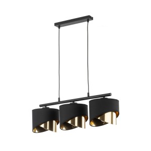 GRANT BLACK LAMPA WISZĄCA 3 PŁ 4824 TK Lighting