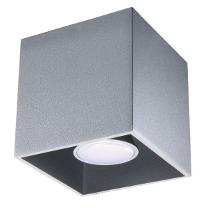 Plafon QUAD 1 szary SL.0024 Sollux Lighting