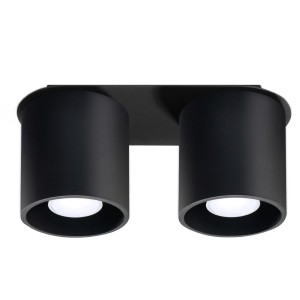 Plafon ORBIS 2 czarny SL.0054 Sollux Lighting