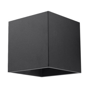 Kinkiet QUAD 1 czarny SL.0057 Sollux Lighting