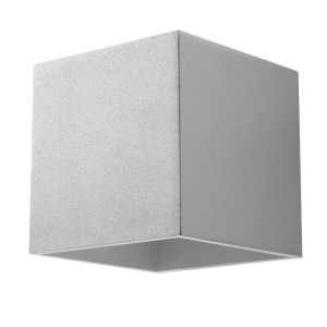 Kinkiet QUAD 1 szary SL.0058 Sollux Lighting