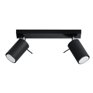 Plafon RING 2 czarny SL.0092 Sollux Lighting