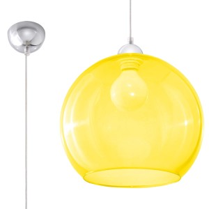 Lampa wisząca BALL żółta SL.0252 Sollux Lighting