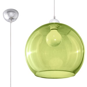 Lampa wisząca BALL zielona SL.0254 Sollux Lighting