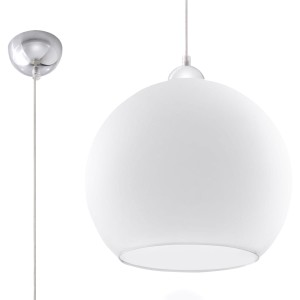 Lampa wisząca BALL biała SL.0256 Sollux Lighting