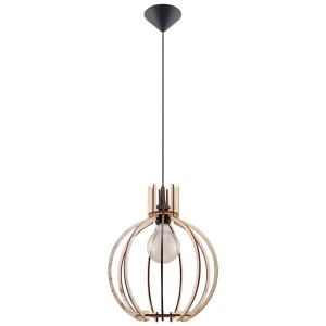Lampa wisząca ARANCIA naturalne drewno SL.0391 Sollux Lighting