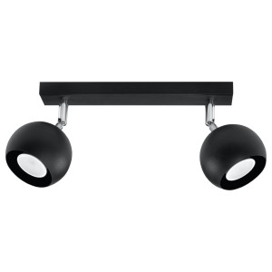 Plafon OCULARE 2 czarny SL.0444 Sollux Lighting