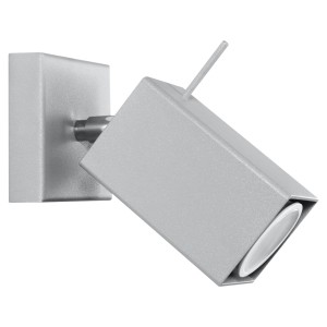 Kinkiet MERIDA 1 szary SL.0455 Sollux Lighting