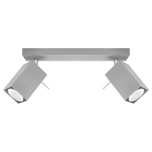 Plafon MERIDA 2 szary SL.0456 Sollux Lighting