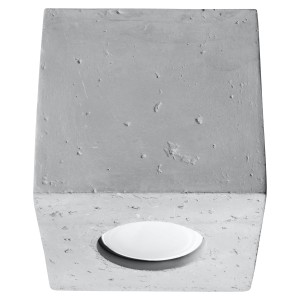 Plafon QUAD beton SL.0489 Sollux Lighting