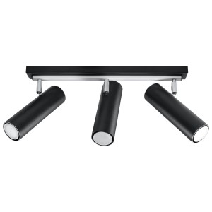 Plafon DIREZIONE 3 czarny SL.0501 Sollux Lighting