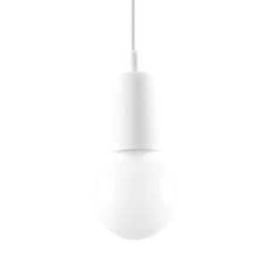Lampa wisząca DIEGO 1 biała SL.0569 Sollux Lighting