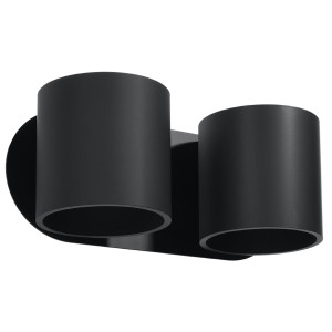 Kinkiet ORBIS 2 czarny SL.0660 Sollux Lighting