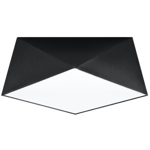 Plafon HEXA 35 czarny SL.0690 Sollux Lighting
