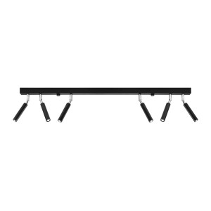 Plafon EYETECH 6 czarny SL.0901 Sollux Lighting