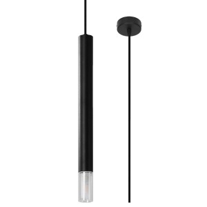 Lampa wisząca WEZYR 1 czarna SL.0960 Sollux Lighting