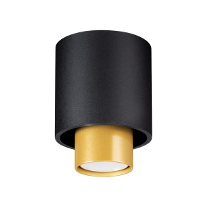 Plafon NESI czarny SL.0982 Sollux Lighting