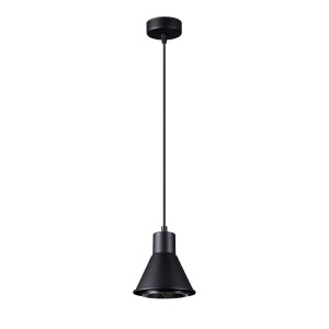 Lampa wisząca TAZILA 1 czarna [ES111] SL.0989 Sollux Lighting