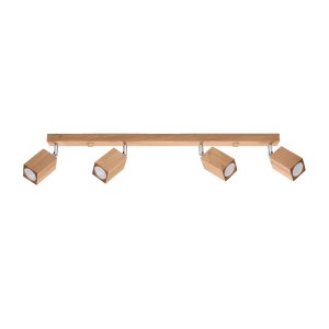 Plafon KEKE 4 dąb SL.1038 Sollux Lighting