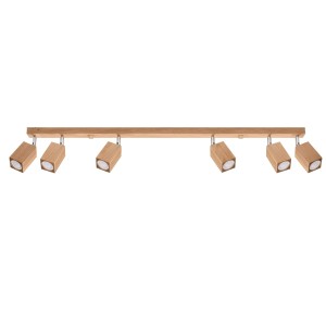 Plafon KEKE 6 dąb SL.1039 Sollux Lighting