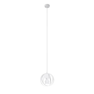 Lampa wisząca TULOS 1 biała SL.1083 Sollux Lighting