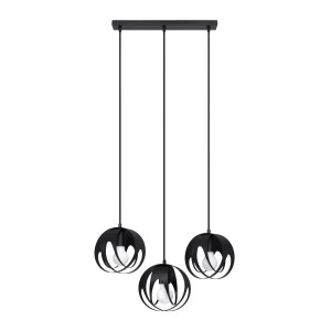 Lampa wisząca TULOS 3L czarna SL.1089 Sollux Lighting