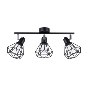 Plafon ARTEMIS 3 czarny SL.1107 Sollux Lighting
