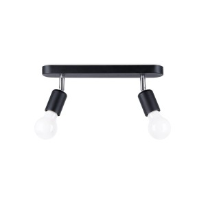 Plafon FORNES 2 czarny SL.1121 Sollux Lighting