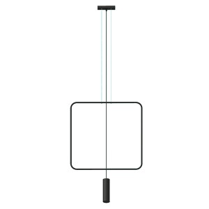 Lampa wisząca RANA 1 czarna TH.018CZ Sollux Lighting