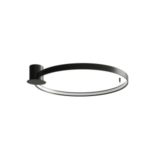 Plafon RIO 78 czarny LED 3000K TH.130 Sollux Lighting