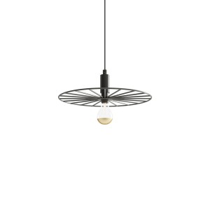 Lampa wisząca SIRKEL 30 czarny TH.144 Sollux Lighting