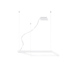 Żyrandol NELYA M biały LED 3000K TH.147 Sollux Lighting