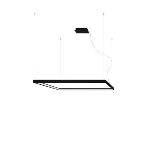 Żyrandol NELYA L czarny LED 4000K TH.157 Sollux Lighting