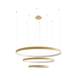 Żyrandol RIO 3 55/78/110 złoty LED 3000K TH.173 Sollux Lighting