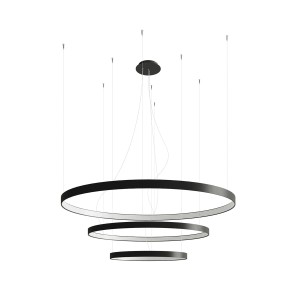 Żyrandol RIO 3 55/78/110 czarny LED 4000K TH.177 Sollux Lighting