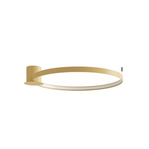 Plafon RIO 78 złoty LED 3000K TH.224 Sollux Lighting