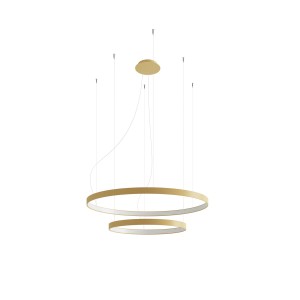 Żyrandol RIO 2 55/78 złoty LED 4000K TH.268 Sollux Lighting